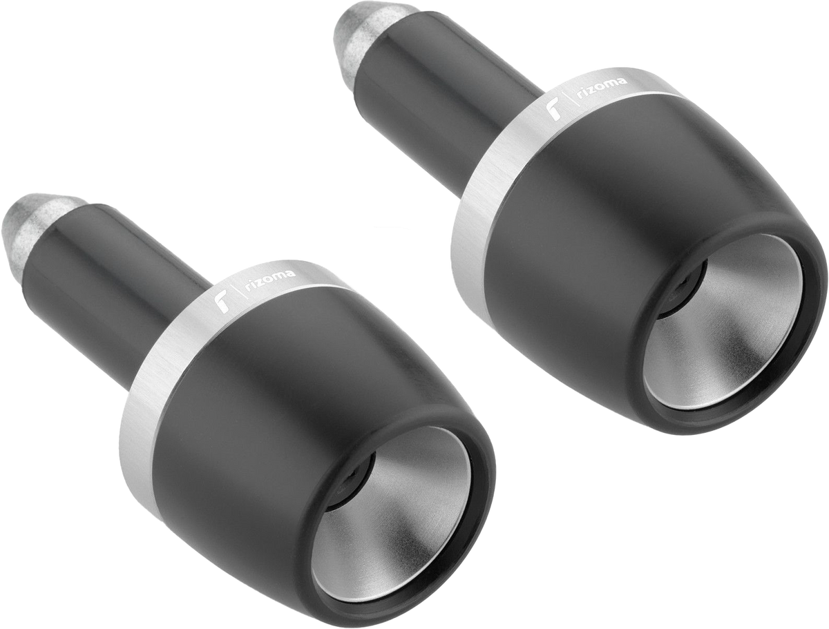 Bar Ends Pair Silver
