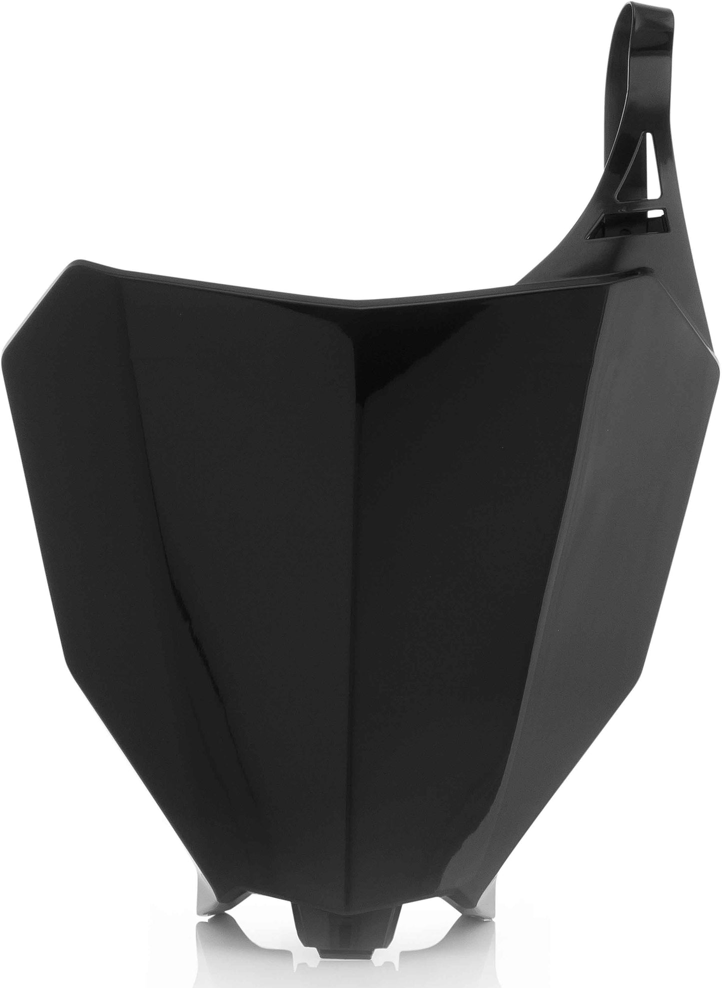 Front Number Plate Black