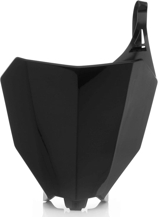 Front Number Plate Black