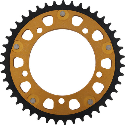 Rear Stealth Sprocket Alu/Stl 43t 525 Gld Suz/Tri