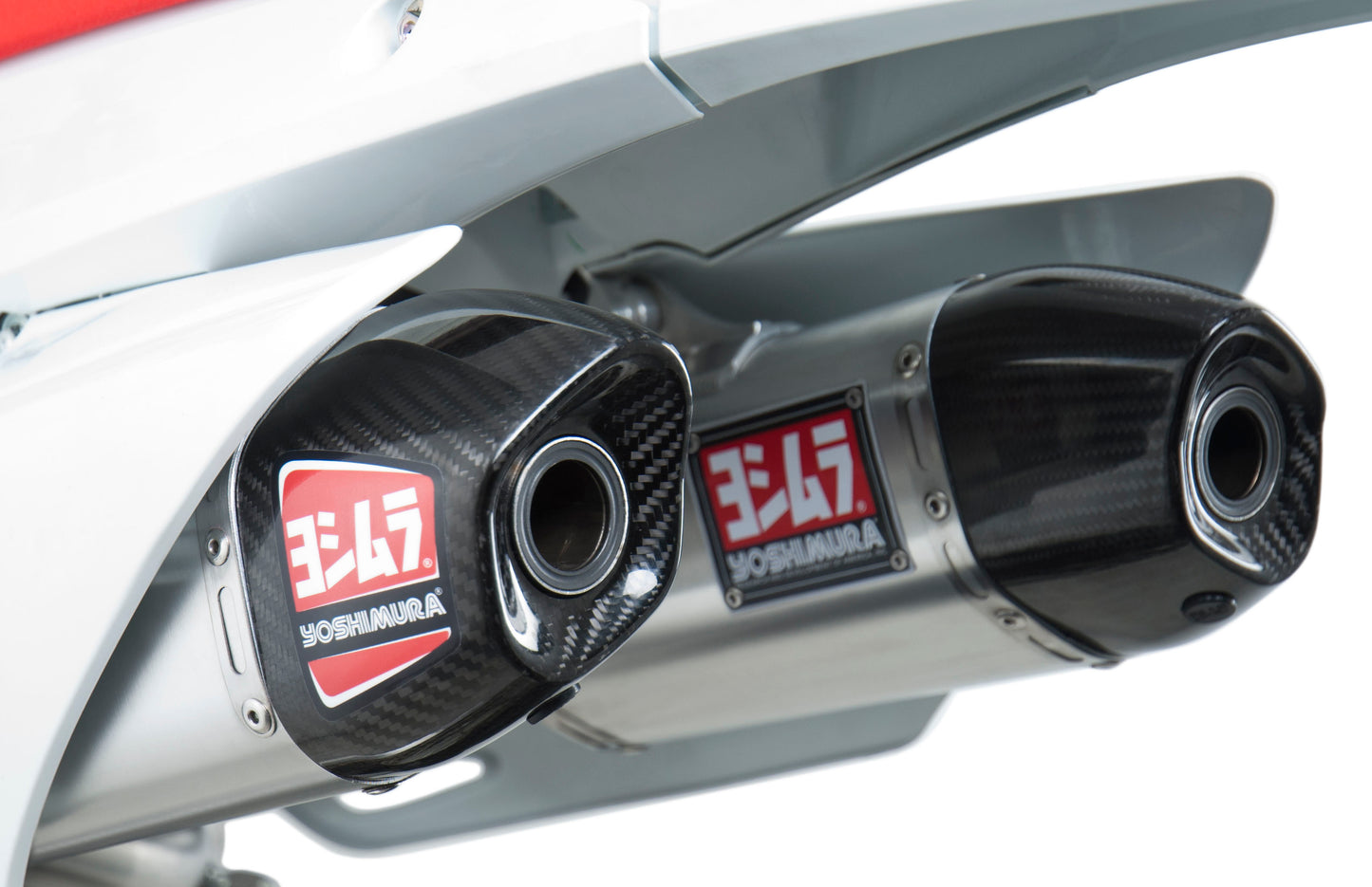 Rs 9 Header/Canister/End Cap Exhaust Dual System Ss Al Cf