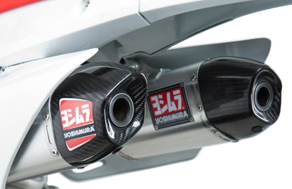Rs 9 Header/Canister/End Cap Exhaust Dual System Ss Al Cf