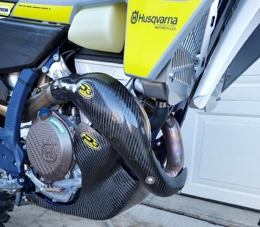 Heat Shield Carbon Fiber Ktm/Hus