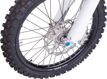 Axle Stop Bolt M20x19 P1.5 H22 H Blue