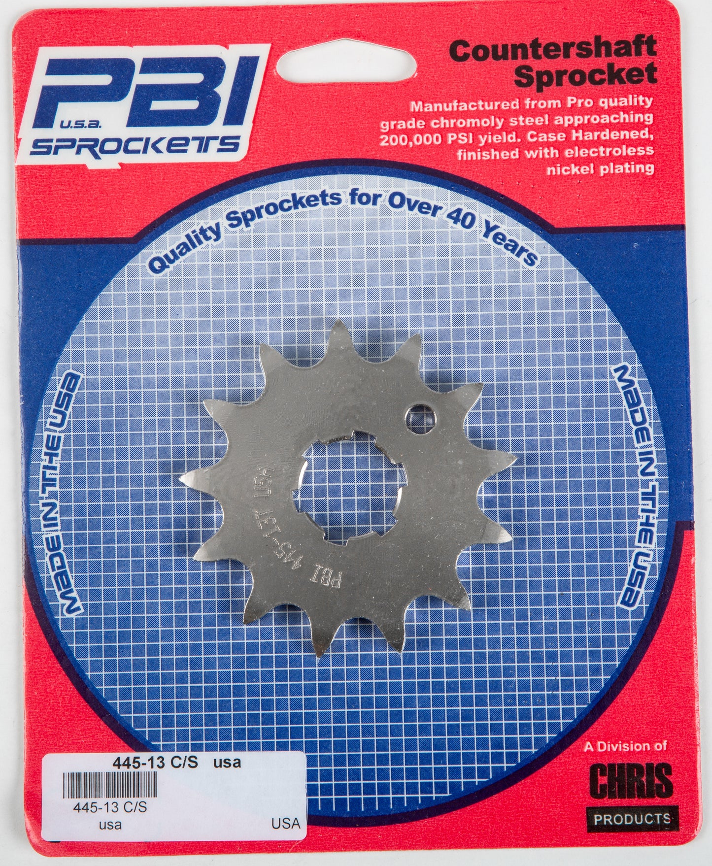 Front Cs Sprocket Steel 13t 520 Kaw/Yam