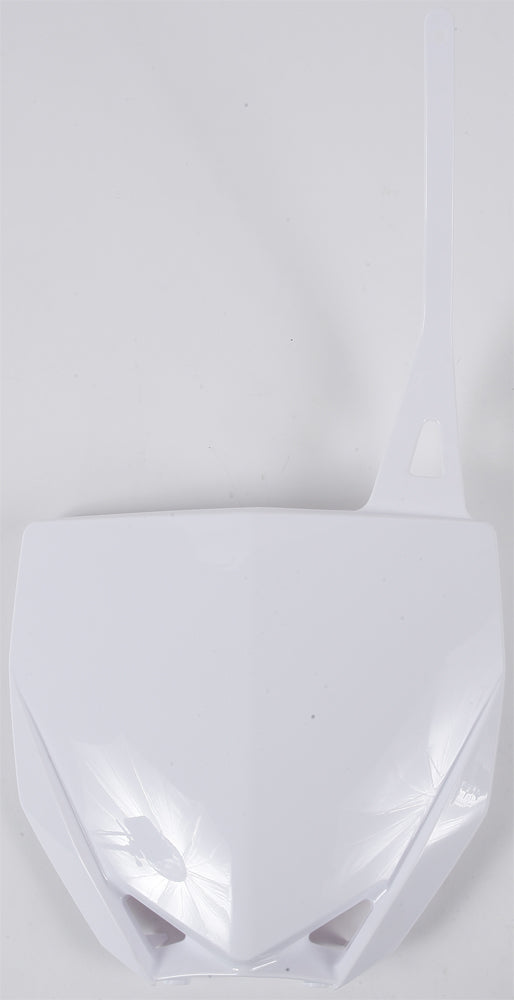 Front Number Plate White