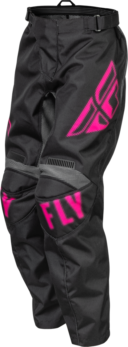 Youth F 16 Pants Black/Pink Sz 24