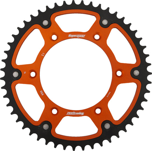 Rear Stealth Sprocket Alu/Stl 51t 520 Org Husq/Ktm