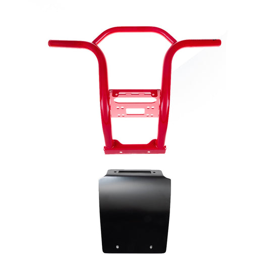 Front Hd Bumper Red Hon