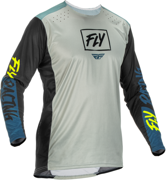 Lite Jersey Grey/Teal/Hi Vis Xl