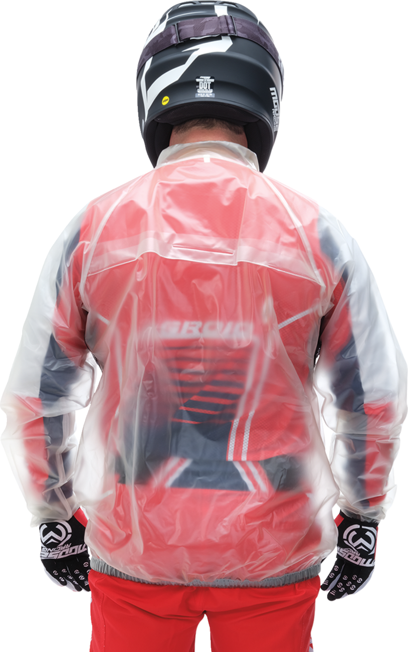 MOOSE OFFROAD Rain Jacket - Clear - XS 2854-0401