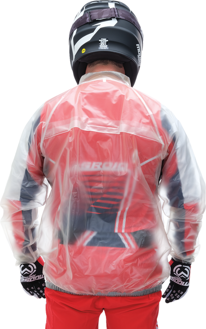 MOOSE OFFROAD Rain Jacket - Clear - XS 2854-0401