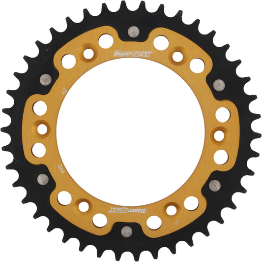 Rear Stealth Sprocket Alu/Stl 42t 520 Gld Husq/Ktm