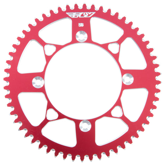 Rear Sprocket Aluminum 56t 420 Red Hon