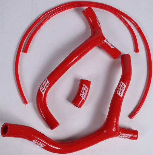 Silicone Y Hose Kit (Red)