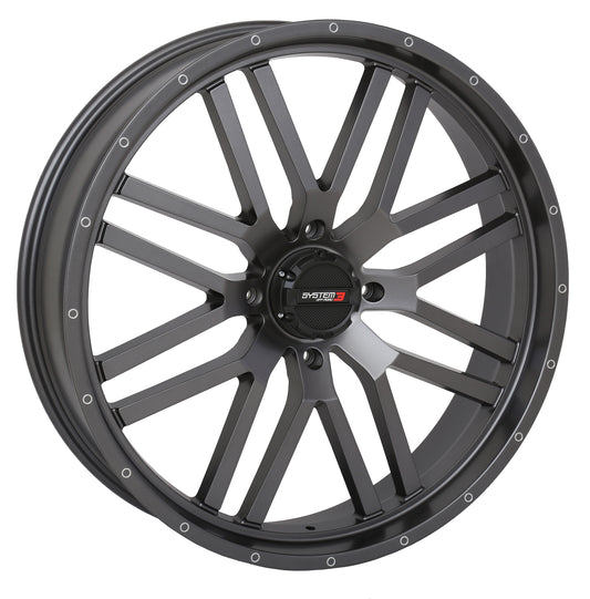 St3 Wheel 24x7 4+2.5 (+10mm) 4/137 Matte Gunmetal Grey