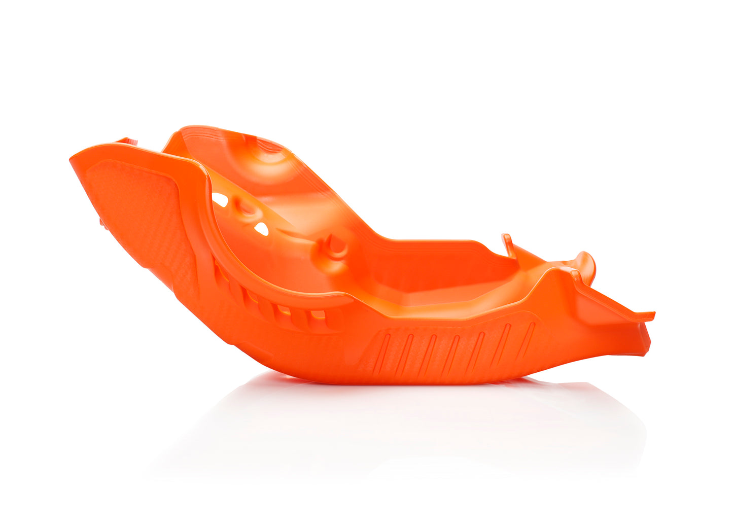 Skid Plate Orange/White