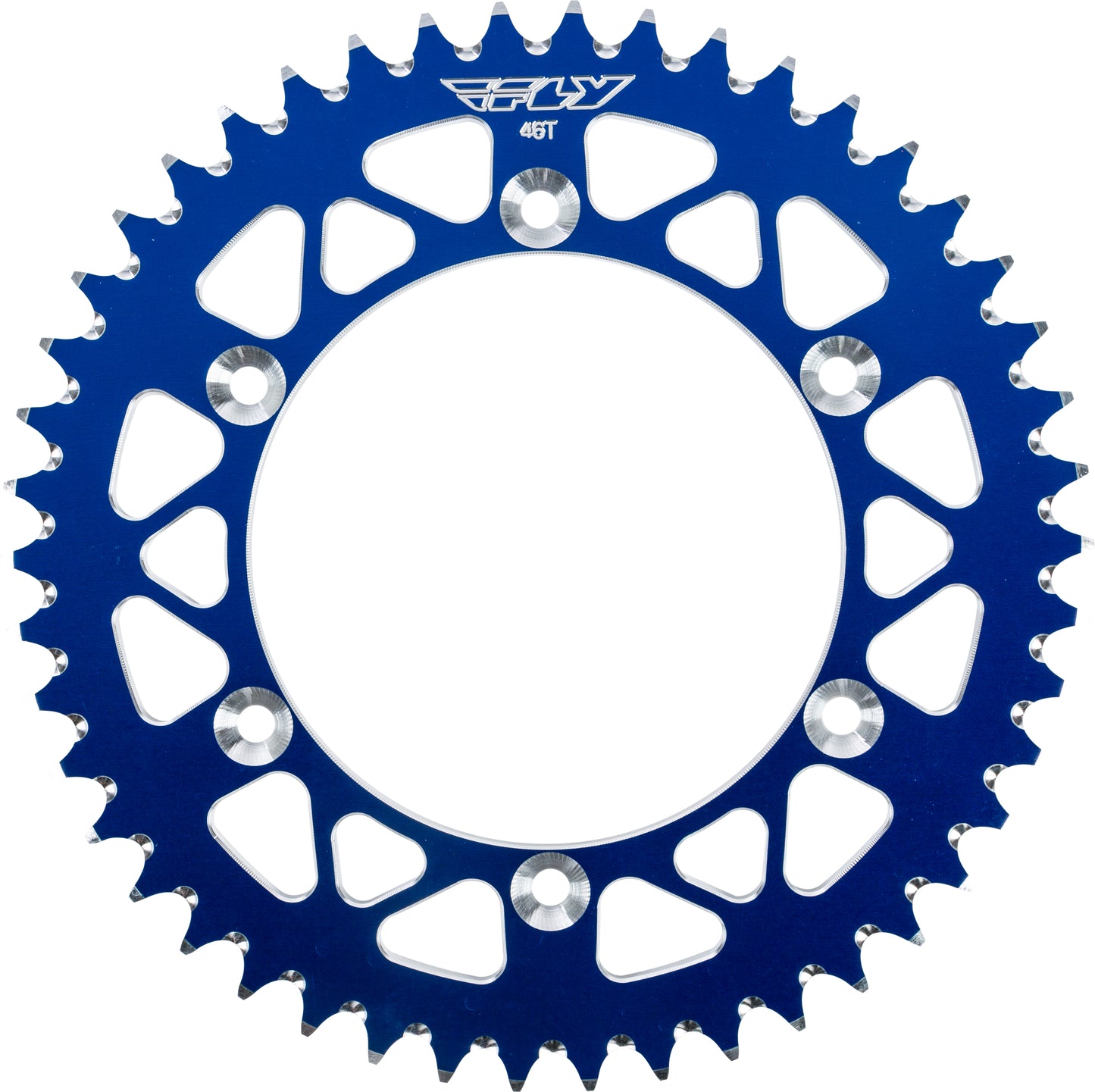 Rear Sprocket Aluminum 46t 520 Blu Hon/Yam