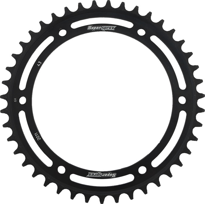 Rear Sprocket Steel 43t 530 Blk Tri