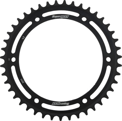 Rear Sprocket Steel 43t 530 Blk Tri