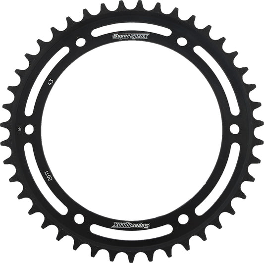 Rear Sprocket Steel 43t 530 Blk Tri