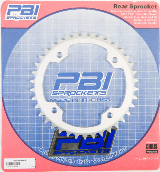 Rear Sprocket Aluminum 38t 520 Yam