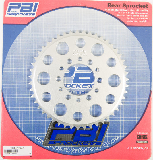 Rear Sprocket Aluminum 47t 428 Yam