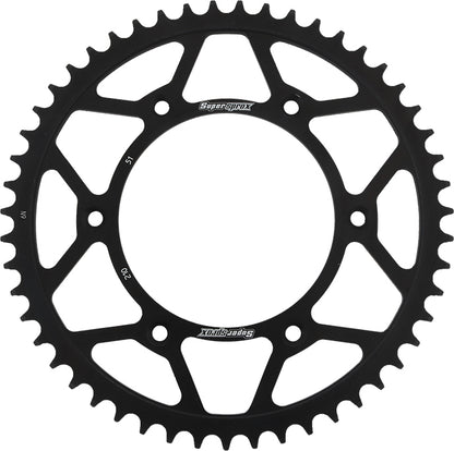 Rear Sprocket Steel 51t 520 Blk Hon