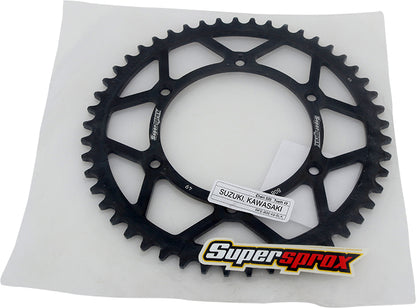 Rear Sprocket Steel 49t 520 Blk Suz