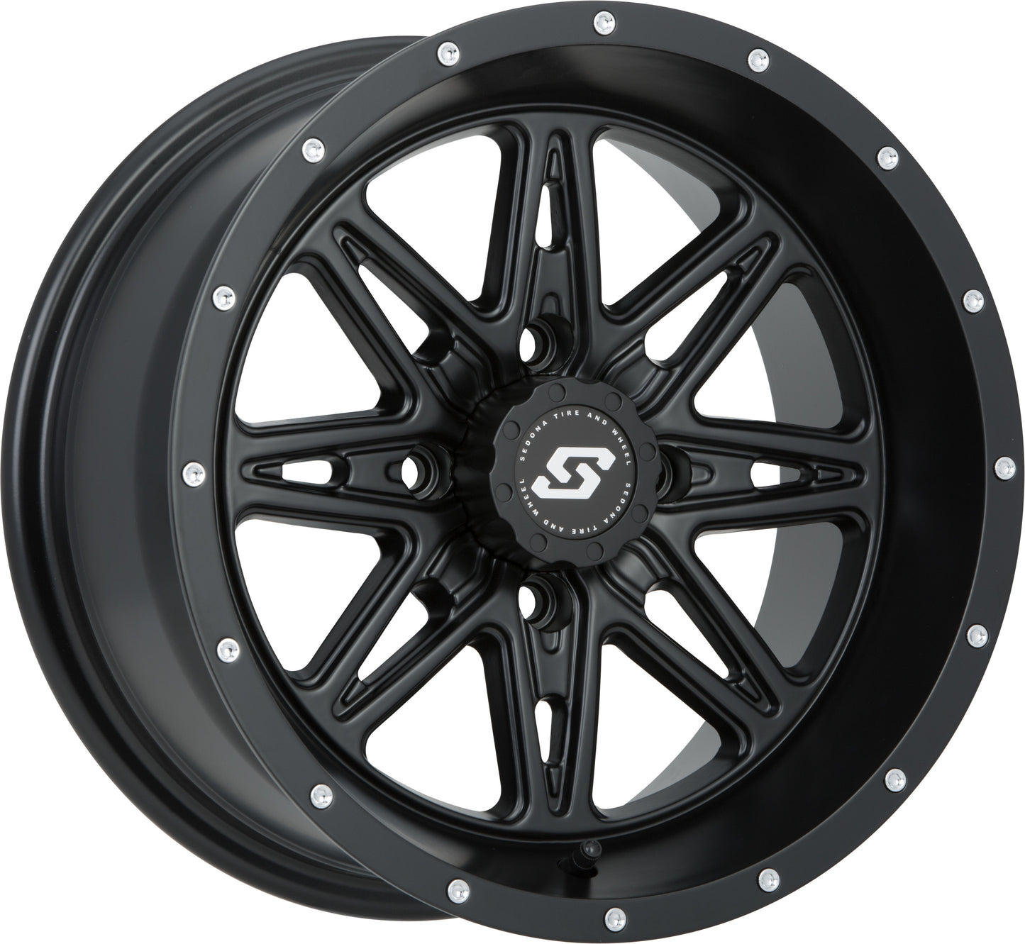 Badlands 14x7 4x137 5+2 12mm Tapered Lug