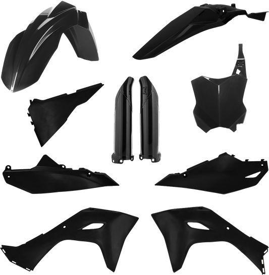 Full Plastic Kit Kaw Black