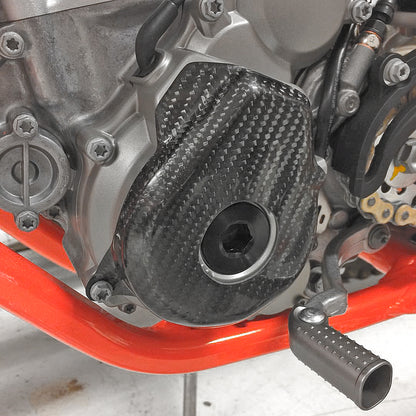 Carbon Fiber Ignition Cover 250/350sxf/Xcf