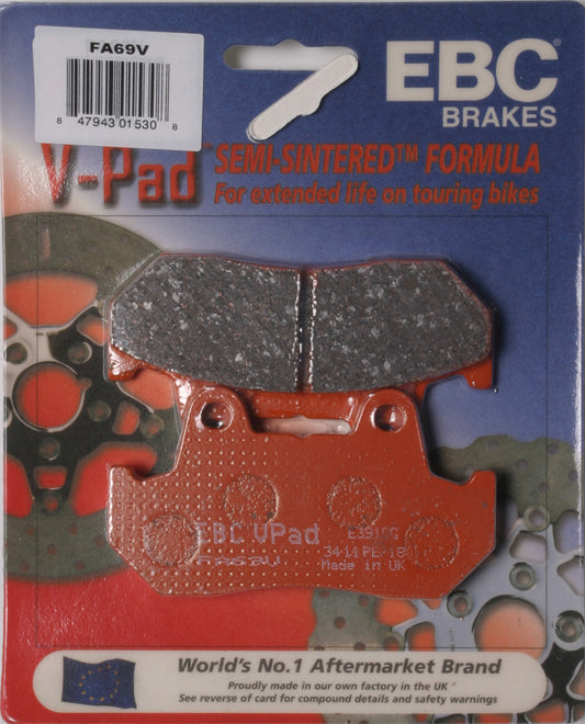 Brake Pads Fa69v Semi Sintered V Series