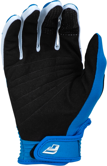 Youth F 16 Gloves True Blue/White Ym