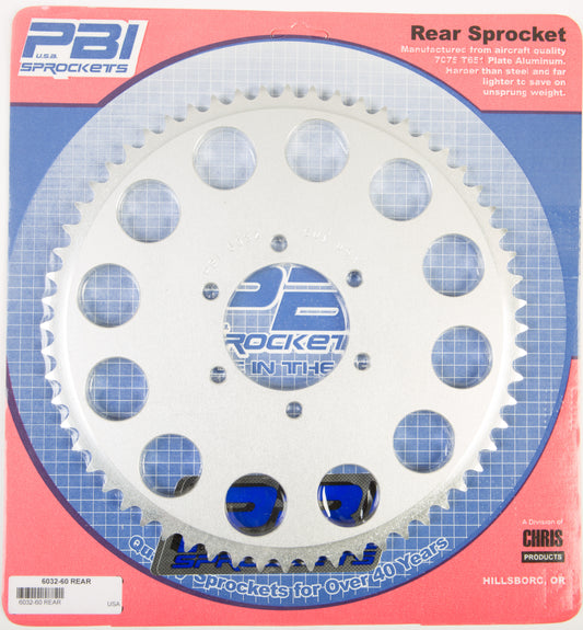 Rear Sprocket Aluminum 60t 428 Suz