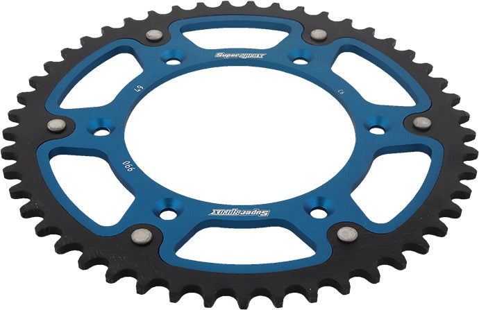 Rear Stealth Sprocket Alu/Stl 49t 520 Blu Husq/Ktm