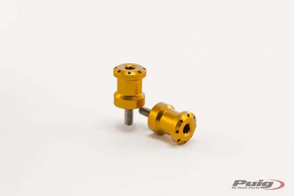 Swingarm Spools Hi Tech 6mm Gold 2/Pk