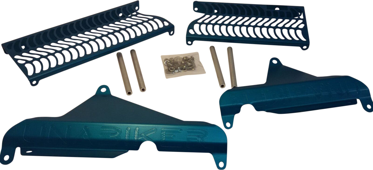 Radiator Guards Kaw Kx450 Blue