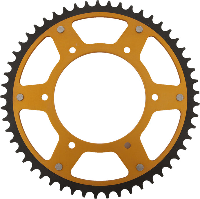 Rear Stealth Sprocket Alu/Stl 53t 520 Gld Hus/Husq/Ktm