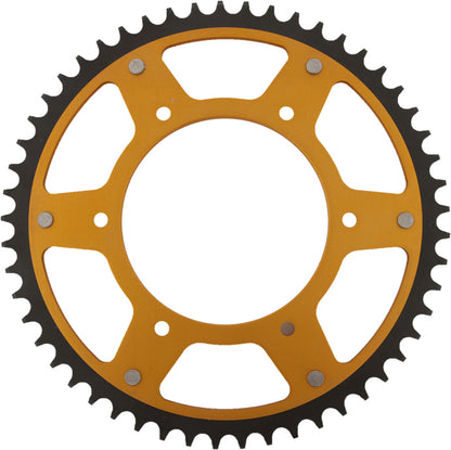 Rear Stealth Sprocket Alu/Stl 53t 520 Gld Hus/Husq/Ktm