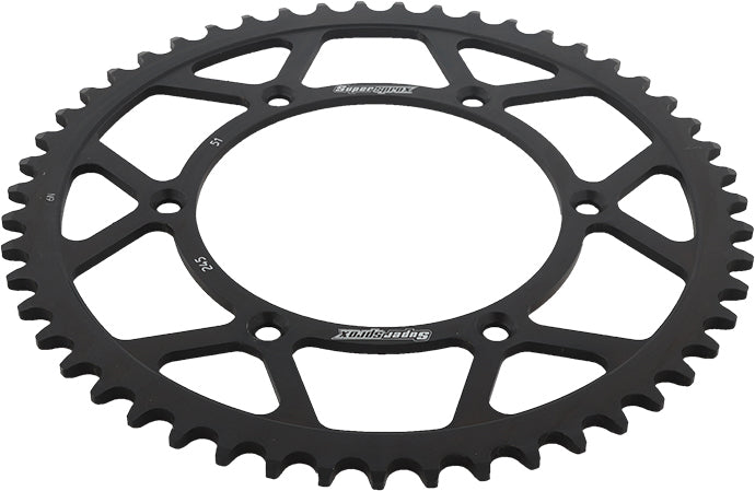 Rear Sprocket Steel 51t 520 Blk Yam