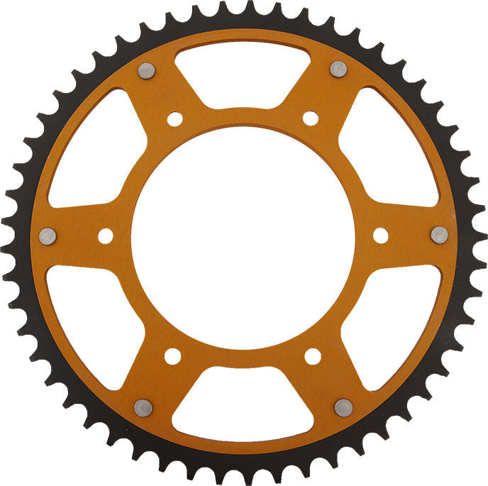 Rear Stealth Sprocket Alu/Stl 53t 520 Gld Hon