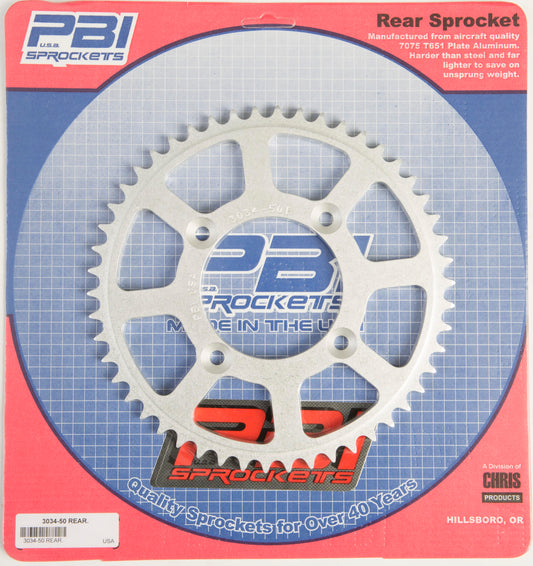 Rear Sprocket Aluminum 50t 428 Hon