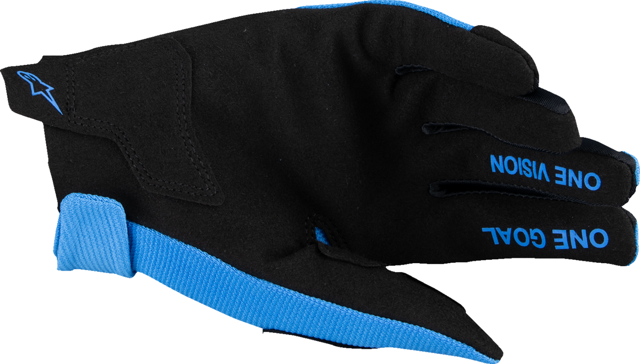 ALPINESTARS Youth Radar MX Gloves - Blue/Black - Large 3541824-713-L