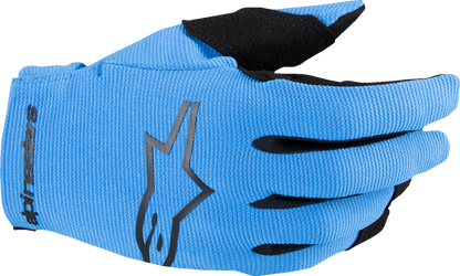 ALPINESTARS Youth Radar MX Gloves - Blue/Black - Medium 3541824-713-M
