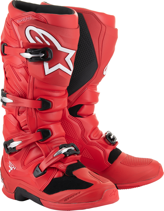 ALPINESTARS Tech 7 Boots - Bright Red - US 9 / EU 43 2012025-3010-9
