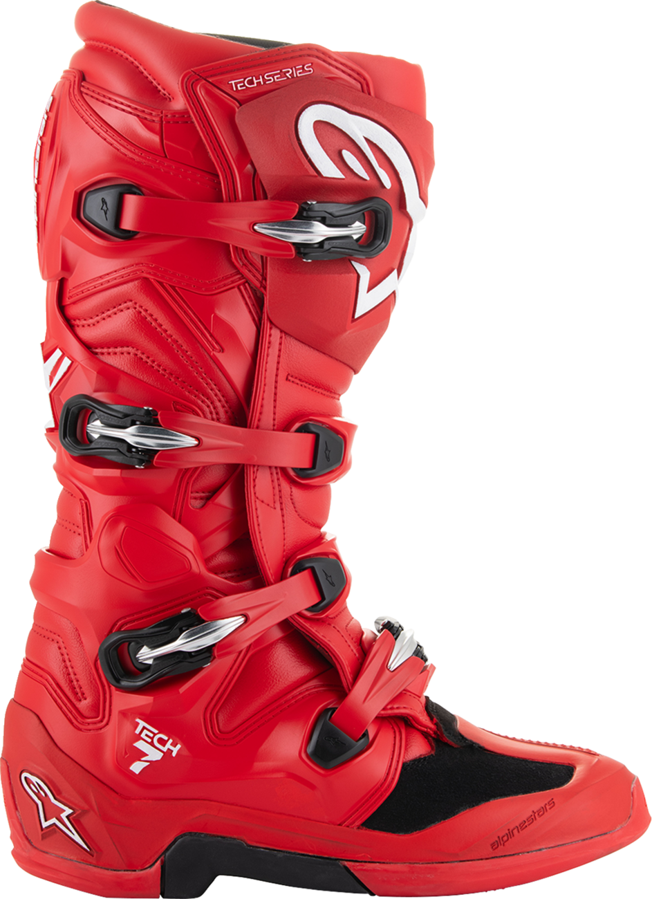 ALPINESTARS Tech 7 Boots - Bright Red - US 9 / EU 43 2012025-3010-9
