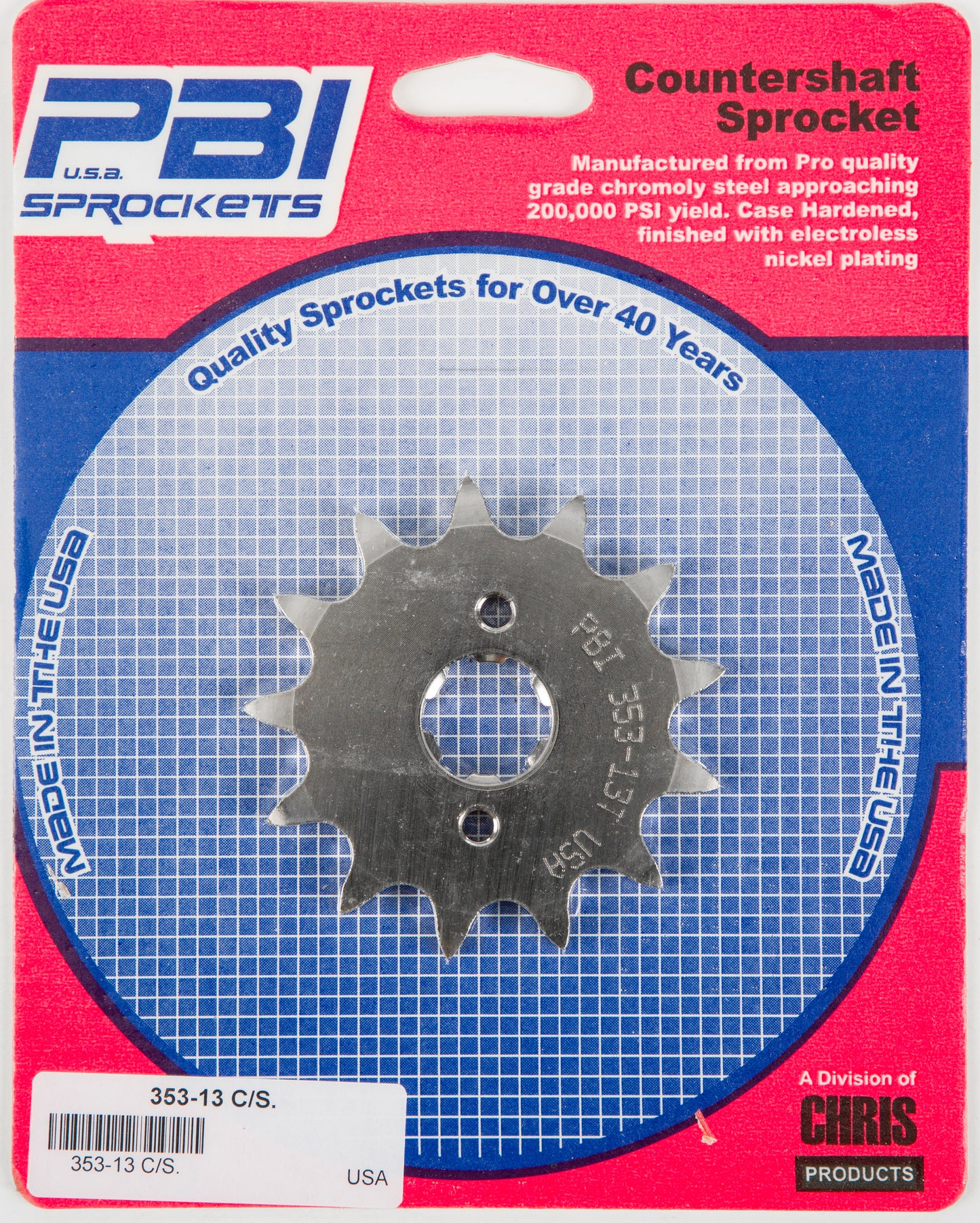 Front Cs Sprocket Steel 13t 520 Hon