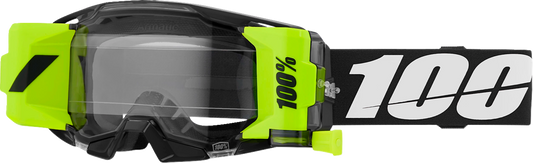 100% ARmatic Forecast Goggle - Roll-Off - Black - Clear Lens 50061-00001