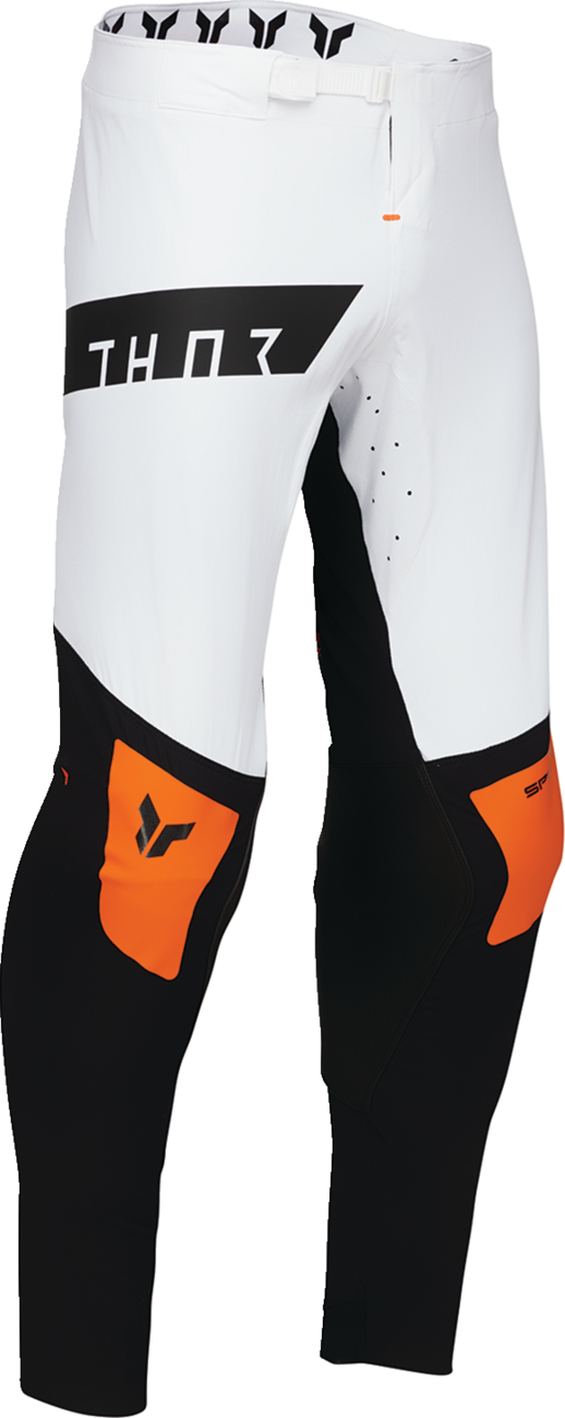 THOR Sportmode Rogue Pants White/Orange - US 34 2901-11881